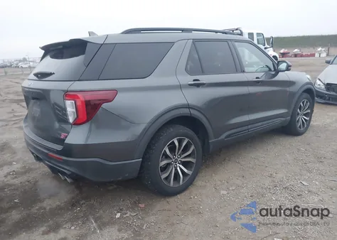 2020 Ford Explorer St из США, поврежденный, VIN 1FM5K8GC4LGA29104